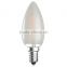 Dimmable Frosted LED Filament Candle 2W 4W 6W with CE RoHS