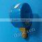 40mm blue painted dry air or water pressure gauge
