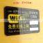 wall mounted top sale acrylic sign holder
