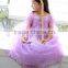 2015 wholesale purple Sofia Princess dress boutique shop latest design cheaper children girls party wear dress