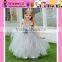 2015 Europe market long lace baby party dress wholesale price sleeveless kids girl tutu dress tutu skirt