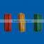 250pcs colored round wooden toothpicks
