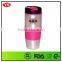FDA customized 450 ml stainless steel mug with silicon sleeve
