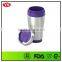 eco-friendly FDA insulated 16oz plastic cups with screw on lid