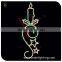 2016 Newest outdoor decorative Christmas Candle Pole Motif Light