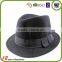 High quality wool felt trendy trilby hat for men