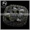 Good quality NK014 metal flower rhinestone button with pearl