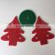 Customizable Laser Cut Felt Christmas Decoration Trees