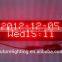 Indoor and outdoor 7*80in programmable led taxi sign