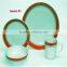 16pcs stoneware dinnerware set,china supplier,cheap kitchenwares popular stoneware tableware