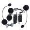 2 pcs V2-500 Motorcycle Moto Bluetooth Helmet Headset Intercom Intercomunicador de motos Headphone for 2 Riders
