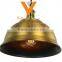 Manufacturer's Premium Gold Mine Vintage Pendant Lamp Industrial Hanging Lamp Dome Big Ceiling Lamp