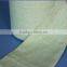 Bio-soluble fiber insulating textiles reinforced with fiber glass and stainless steel