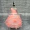Customized A-Line Ruffles Skirt Pearls Bow Back Flower Girl Dress FGZ07 Girls Party Dresses