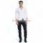 Biker Jeans Blue Denim jeans pantalon (LOTK118)