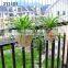 XY1101 Metal hanging flower pot balcony tub Pot Hook Hanging Buckets window box wall hanging planter