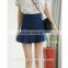 Wholesale Korean style tight girl's denim skirt with lotus leaf hem women skirt