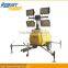 diesel light tower hydraulic or manual brackets LED/MHL hydraulic mast