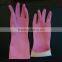Pink Rubber Household Gloves Latex Gloves
