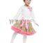 Wholesale tutu pettiskirt set for girls, small fresh summer wear girl's super fluffy pettiskirt set