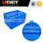 Chinese branded oil resistance mesh plastic foldable transport crate