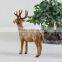 Custom cute unstuffed plush outside target movable plastic outdoor christmas white reindeer decorations
