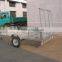 galvanized Utility Dump trailer / ATV Log trailer