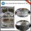 Disposable aluminium foil container for cake baking