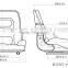 PVC tractor seat air suspension YHG-02