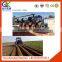 The tractor type shallot groove-cutting machine mini-tiller