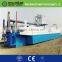 Dismountable barge for dredging