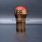 Beautiful aluminium wine bottle cap with green red bead