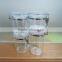 4pcs plastic canister set/plastic canister set/plastic container set/airtight plastic canister set