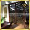 Customed Decorative Stainless Steel Hanging Screen Room Dividers
