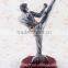 Resin wholesale trophy arts kick kungfu karate trophies