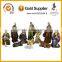 5 Inch Antique Resin Cartoon Nativity Sets for Christmas Decor