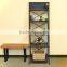 2016 grid back goods shelf warehouse metal storage rack
