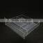 2017 Custom wholesale clear acrylic serving trays
