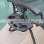 2 Pack Metal Pool Folding Green Anti Gravity Chair with Cup Holder
