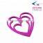 Star shape silicone coffee hot water heating cup mat cup holder cup pad