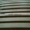 Curve/bent wooden bed slat steel tube frame