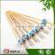 Eco-friendly dried fruit bamboo skewers