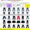 GZY Hot selling mixed kids' jeans factory china