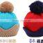 new design autumn winter baby knitted hat