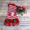 Baby Ruffle Flower Legging Warmers Christmas Stripe Baby Kids Leg Warmer