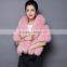 Faux fur-trim wool-blend cape elegant stylish long cape women oversized winter coats