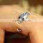 Silver Bronze Plated Dolphin Knuckle Ring Animal Open Mouth Unisex Rings
