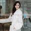 Microfiber hotel white bathrobes