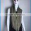 Women's fashionable knitted acrylic loop circle snood scarf