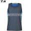 Wholesale custom gym singlets for men deep arm hole tank tops